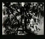 Cacco, Giorgio , Vedova, Emilio - sec. XX - Dal ciclo della protesta, N:4 1953 (Crocefissione Contemporanea)