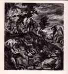 Vedova, Emilio , La moltiplicazione del pane e dei pesci (da Tintoretto)