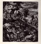 Vedova, Emilio , Mosè salvato dall'acque (da Tintoretto)