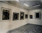 Viani, Lorenzo , Interno di museo o Galleria d'Arte con quadri appesi alle pareti