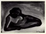 Viano, Gino , Nudo femminile sdraiato