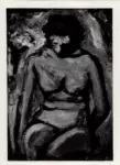 Viano, Gino , Nudo femminile seduto