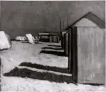 Vitturi, Albano , Capanne della spiaggia -