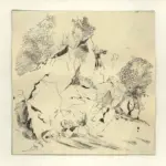 Zamboni, Dante , Parete rocciosa