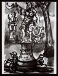 Anonimo , Zancanaro, Antonio - sec. XX - Monumento all'Ariosto