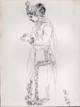 Anonimo , Zancanaro, Antonio - sec. XX - Figura femminile