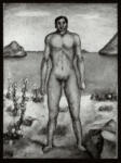 Anonimo , Zancanaro, Antonio - sec. XX - Uomo nudo