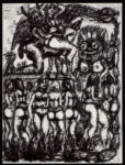 Anonimo , Zancanaro, Antonio - sec. XX - Composizione con figure
