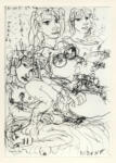 Zancanaro, Antonio , Cleopatra, Semiramis, Elena, Didone - foglio 51 recto