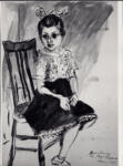 Anonimo , Zancanaro, Antonio - sec. XX - Bambina di Capo d'Orlando