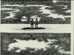 Anonimo , Zancanaro, Antonio - sec. XX - Due figure che guardano l'orizzonte