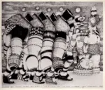 Zancanaro, Antonio , I quattro gan cazzoni cochons dell'O.N.B si concentrano