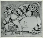 Zancanaro, Antonio , Susterrino Cardingallo alla scuola di Mestica del cherubino Gibbo