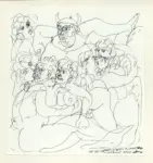 Zancanaro, Antonio , INF XXIII-103. Frati godenti fummo, e bolognesi [...]