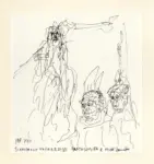 Zancanaro, Antonio , INF XXII. Giampaolo Navarrese frate Gomita e Michel Zanche