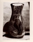 Anonimo , Zancanaro, Antonio - sec. XX - Vaso con raffigurazione di figura femminile con foglie