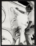 Anonimo , Zancanaro, Antonio - sec. XX - Artista che dipinge