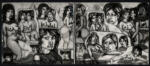 Anonimo , Zancanaro, Antonio - sec. XX - Collage donne