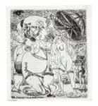 Anonimo , Zancanaro, Antonio - sec. XX - Gibbo e lei