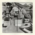 Anonimo , Zanini, Gigiotti - sec. XX - Paese