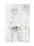 Klimt, Gustav , Donna a gambe incrociate