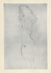 Anonimo , Klimt, Gustav - sec. XIX - Nudo femminile