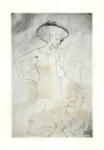 Klimt, Gustav , Studio per una figura femminile