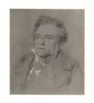 Kriehuber, Joseph , Bildnis des Malers Peter Fendi -