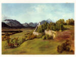 Loos, Friedrich , Der Mönchsberg bei Salzburg