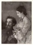 Romako, Anton , Bildnis Reinhold Begas mit Seiner Frau