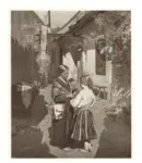 Anonimo , Waldm&uuml;ller, Ferdinand Georg - sec. XIX - Kinder im Hof