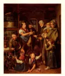 Waldm&uuml;ller, Ferdinand Georg , Der Christtagmorgen