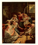 Waldmüller, Ferdinand Georg , Bilder beschauende kinder -