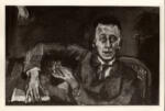 Kokoschka, Oskar , Ritratto di Karl Kraus