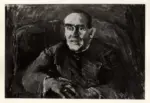Kokoschka, Oskar , Il poeta Ernst Blass