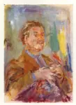 Kokoschka, Oskar , Ritratto di Chatin Sarachi