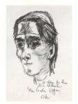 Kokoschka, Oskar , Autoritratto