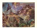 Kokoschka, Oskar , The Matterhorn