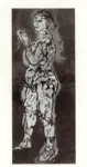 Kokoschka, Oskar , Standing nude