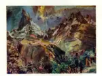 Kokoschka, Oskar , The Matterhorn