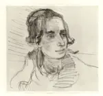 Kokoschka, Oskar , Bildnis L.A.