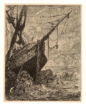 Kubin, Alfred , Gestrandetes schiff