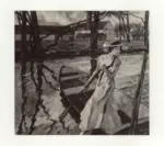 Putz, Leo , M&auml;dchen im Boot -