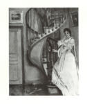 Stevens, Alfred , Femme au Pied de l'Escalier