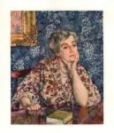 Van Rysselberghe, Th&eacute;o , Die gattin des k&uuml;nstlers