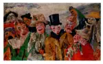 Ensor, James , Die Intrige