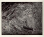 Ensor, James , Cristo che calma la tempesta