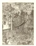 Ensor, James , Der tod verfolgt eine menschenmenge