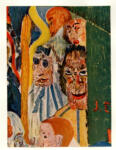 Ensor, James , Maschere