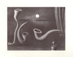 Magritte, René , Les pipes amoureuses de la lune